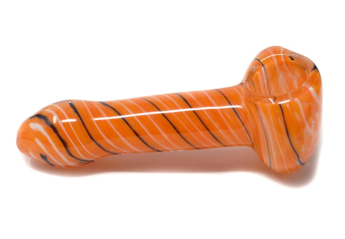 4" Firt Glass hand Pipe - Simple Glass Pipe