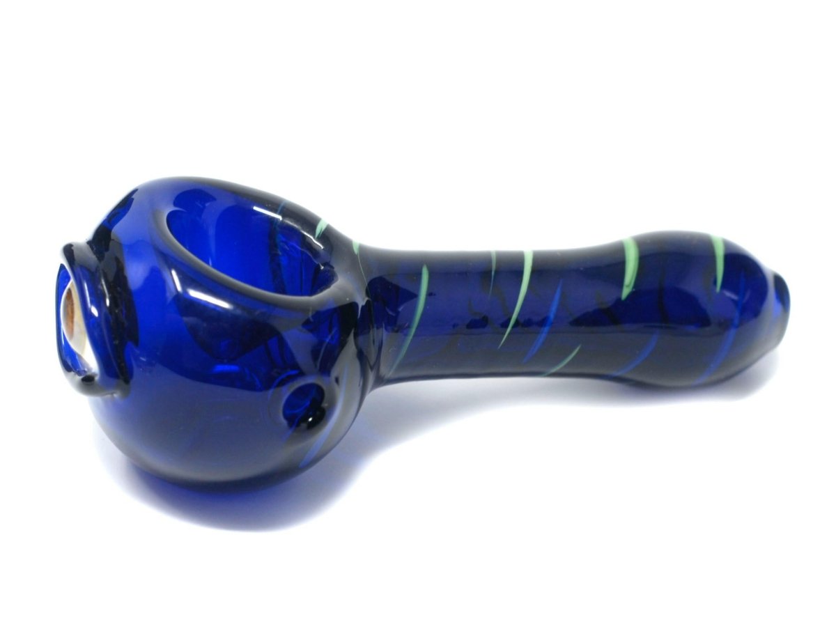 4" One Eye Glass Spoon Pipe - Simple Glass Pipe