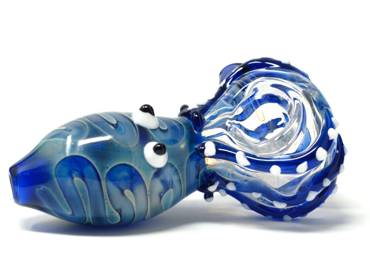 4.5 " Squid glass hand pipe - Simple Glass Pipe