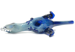 8" Dinosaurs Animal Glass Hand Pipe - Simple Glass Pipe