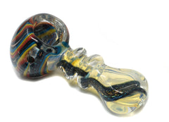 3"dichro hand Spoon pipe - Simple Glass Pipe