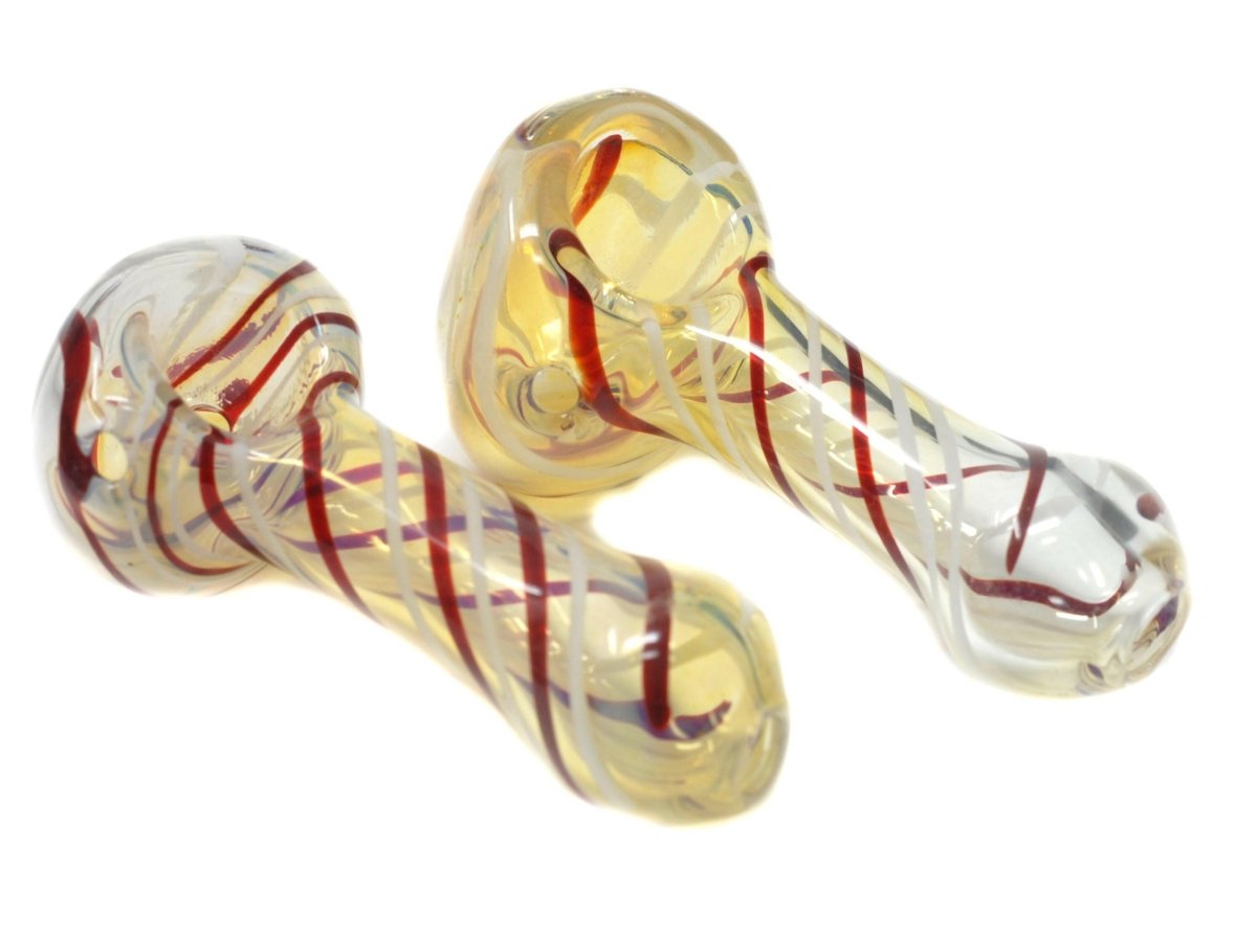 3 inch assorted color glass hand pipe - Simple Glass Pipe