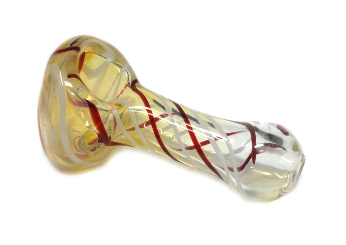 3 inch assorted color glass hand pipe - Simple Glass Pipe