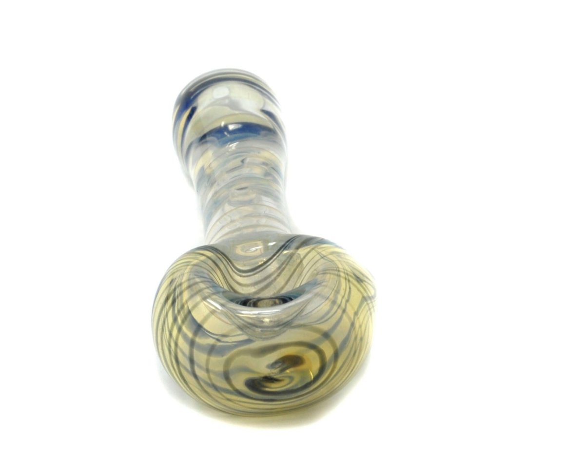 4" Glass Pipe Assorted Colors, - Simple Glass Pipe