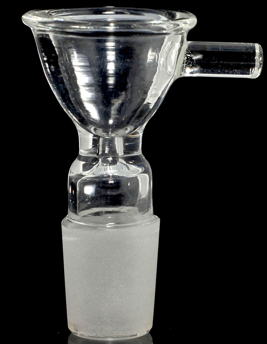 18mm glass cone bowl with male or female joint option