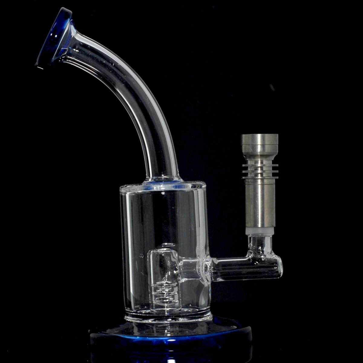 Low-profile titanium nail side view
