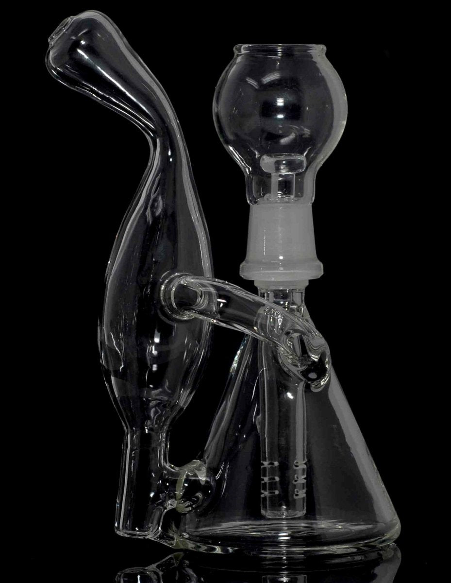 6 " Mini Glass Dab Rig - Simple Glass Pipe