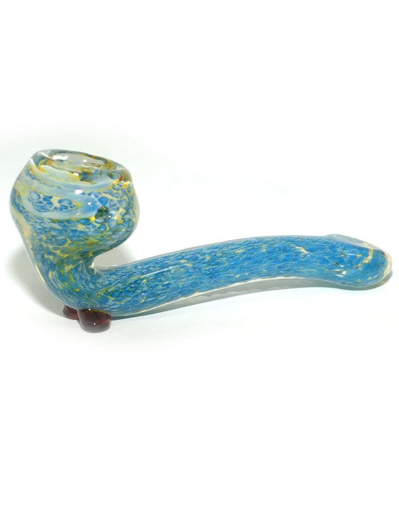 6" Glass Sherlock Glass Pipe - Simple Glass Pipe