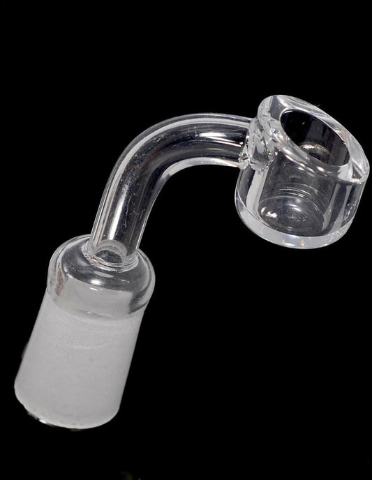 90 Angle Quartz Bucket Nail Banger Females - Simple Glass Pipe