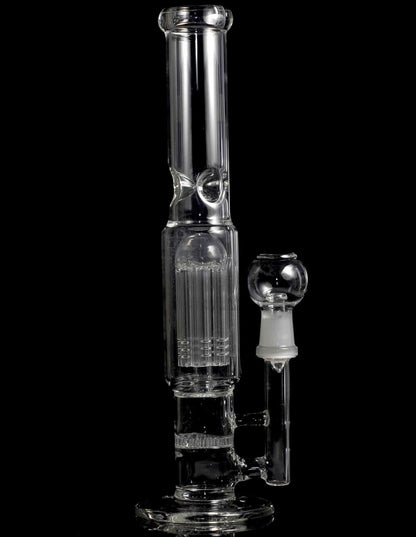 12-inch tree and honeycomb perc glass water pipe