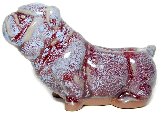 Jun Ceramic Cute Dog Tobacco Pipe Stand Artistic - Simple Glass Pipe