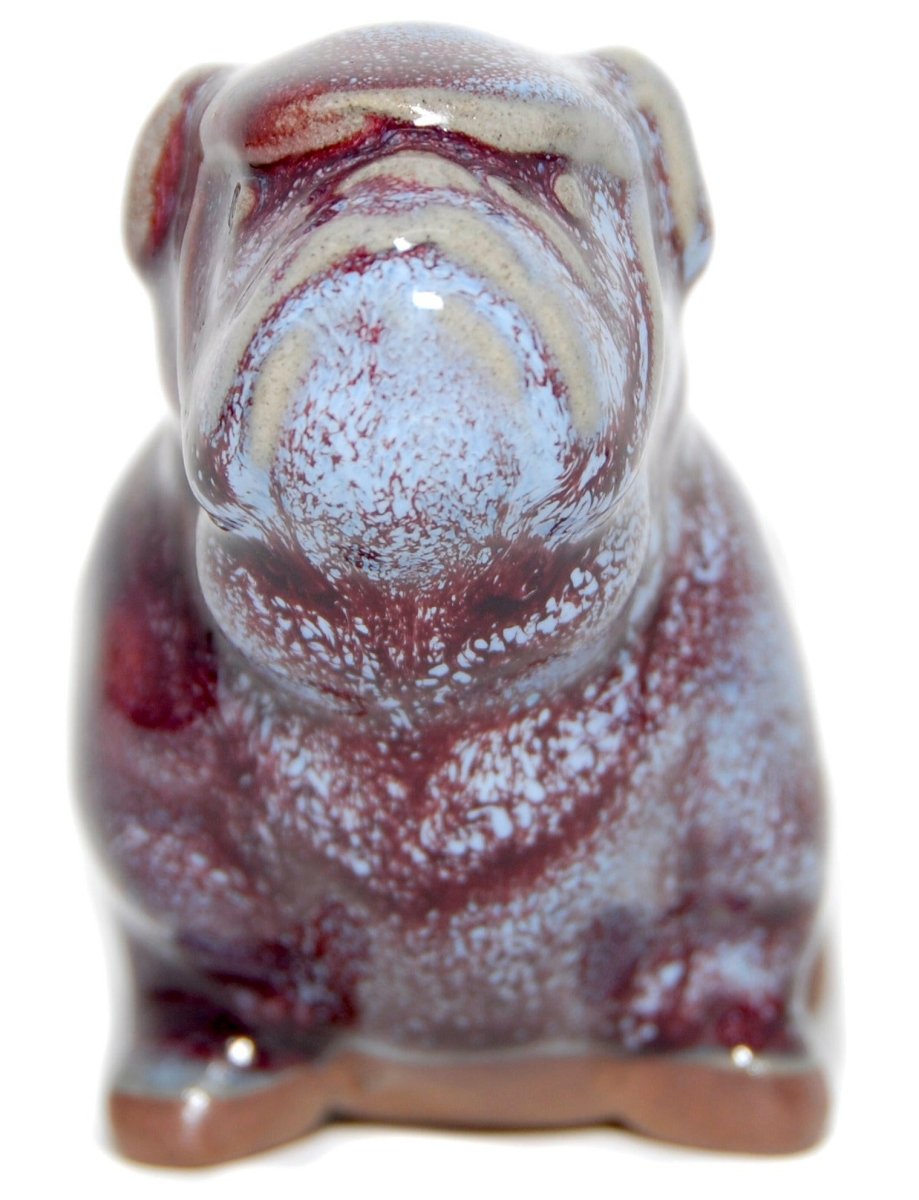 Jun Ceramic Cute Dog Tobacco Pipe Stand Artistic - Simple Glass Pipe