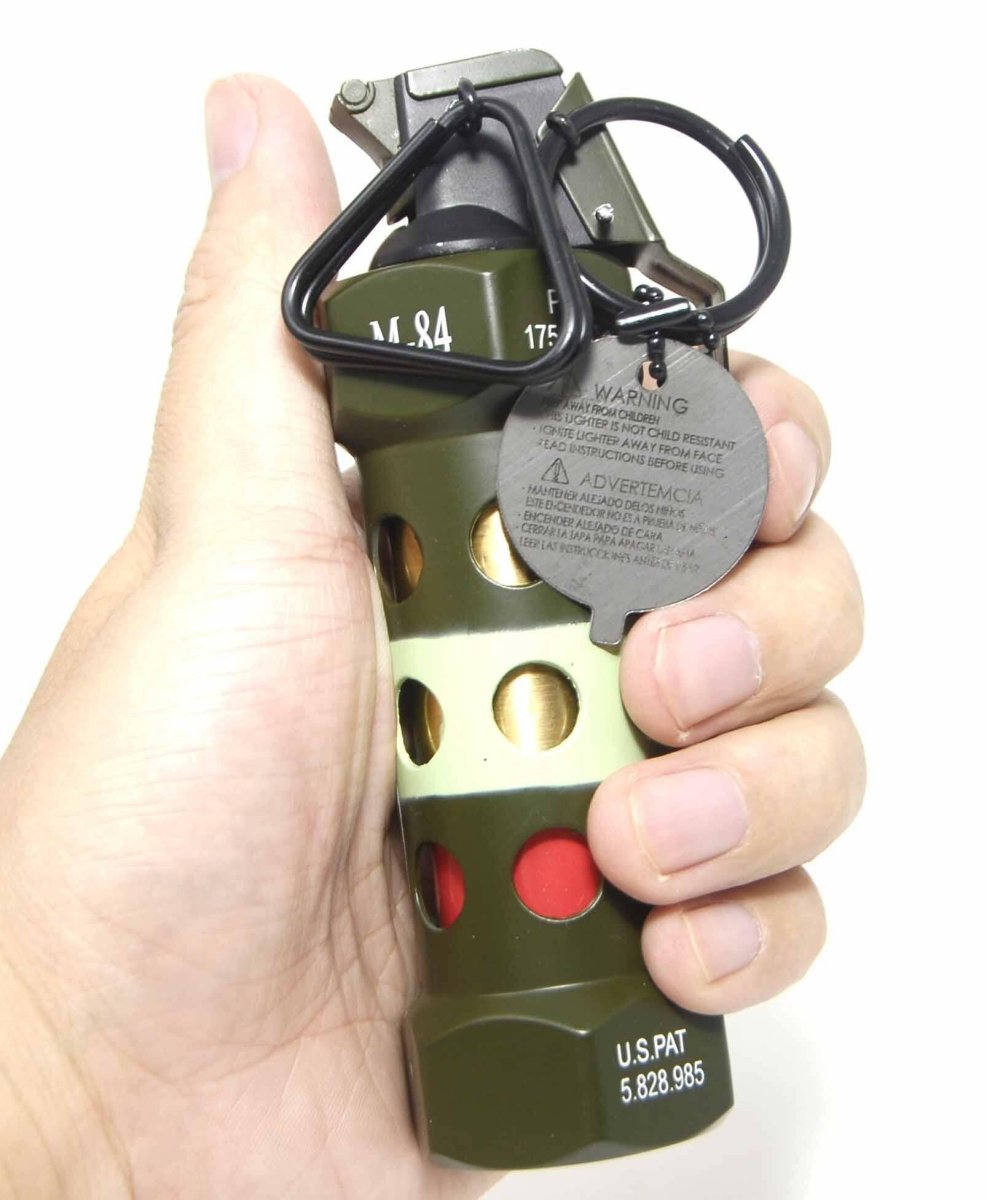 M-84 grenade-style novelty butane lighter 90mm