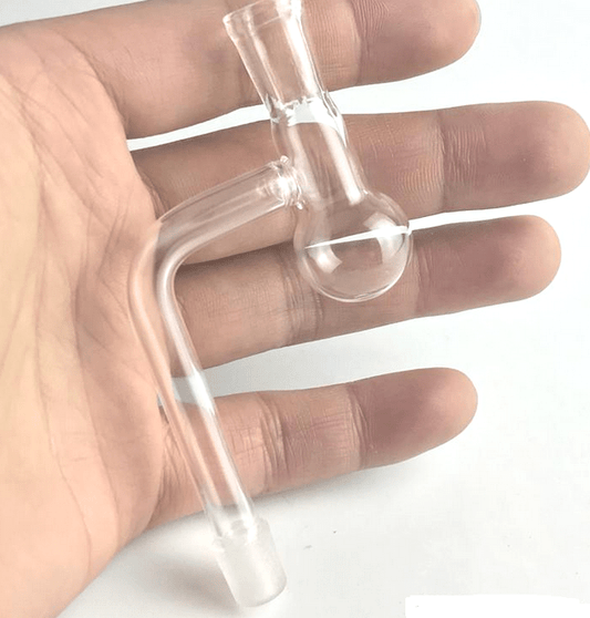 Glass Terp Oil Burner Pipe with Male Attachment - Simple Glass Pipe