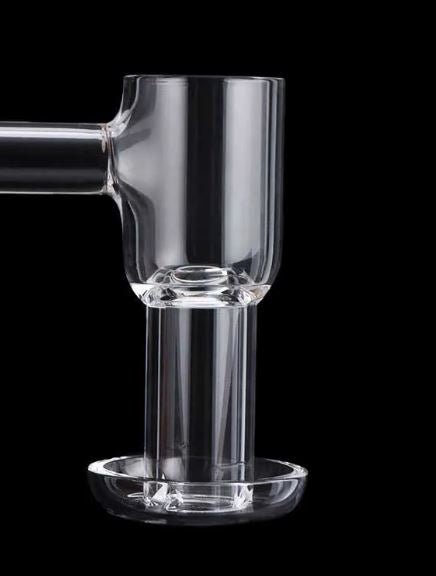 Quartz 90 Degree Terp Slurper Banger Flat Top - Simple Glass Pipe