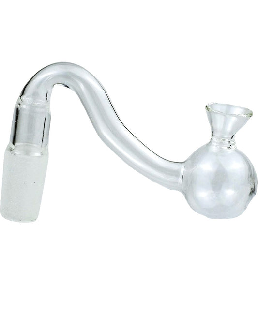 Glass Oil Burner Pipe Bowl with Funnel attachment for Water Pipe,