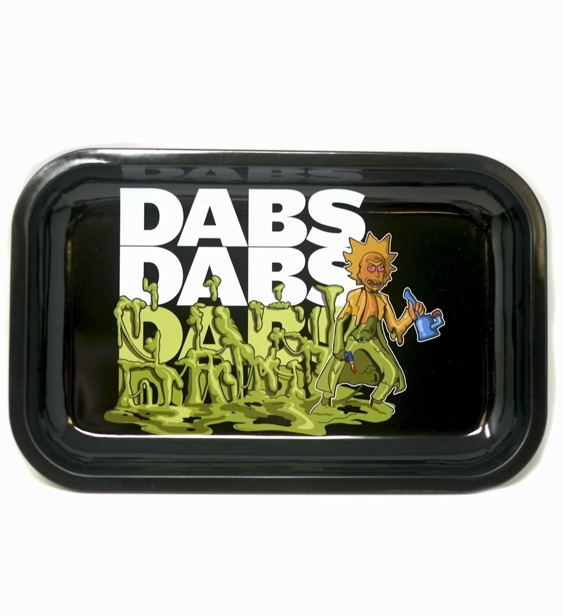 Black DABS R M cartoon aluminum rolling tray