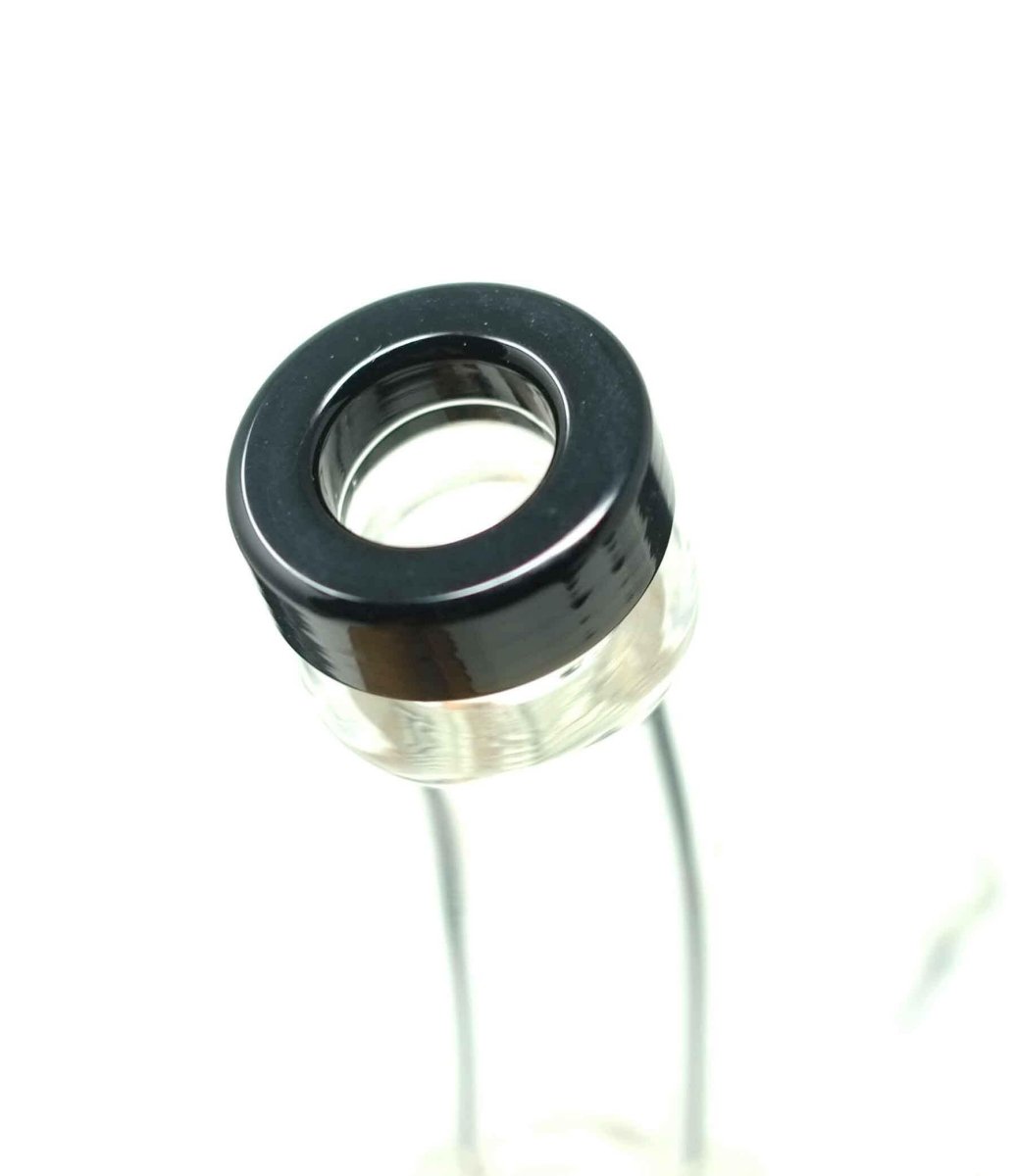 Heavy matrix perc water pipe alternate black view
