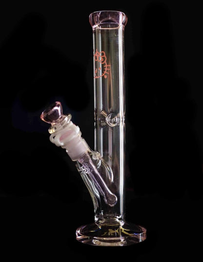 Pink kitty water pipe front detail