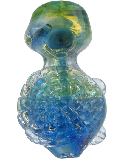 5 inch turtle glass spoon pipe