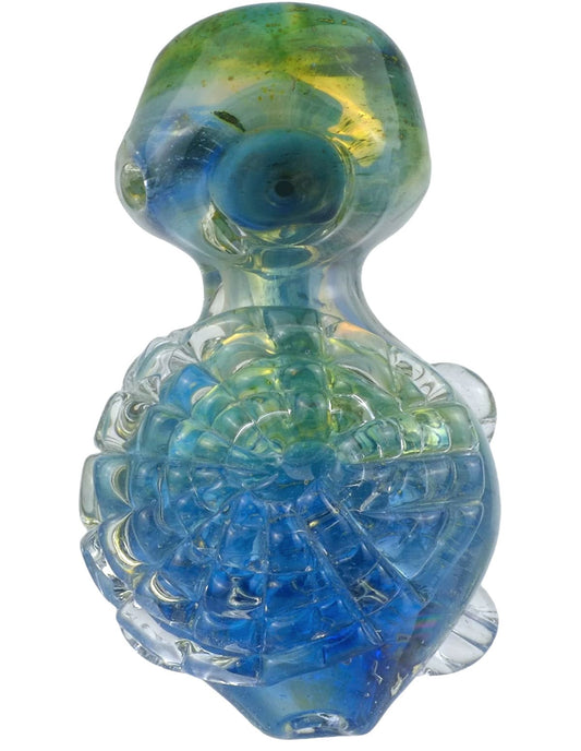 5" Glass Turtle Spoon Pipe