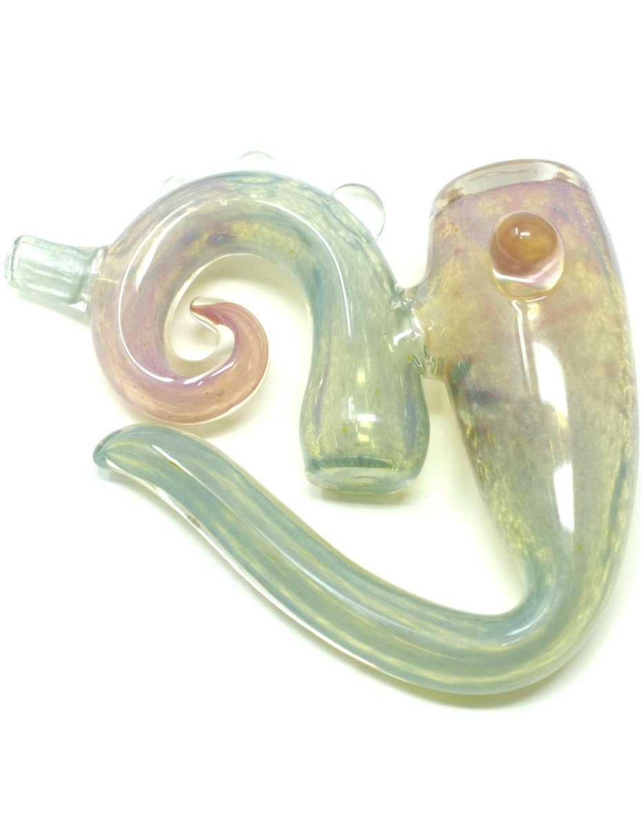 4" Tentacle Glass hand Pipe - Simple Glass Pipe