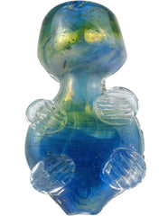 5" Glass Turtle Spoon Pipe