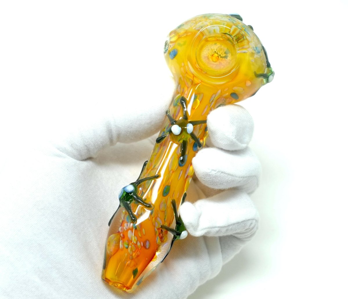 5" tiny Outopus Glass Spoon Pipe - Simple Glass Pipe