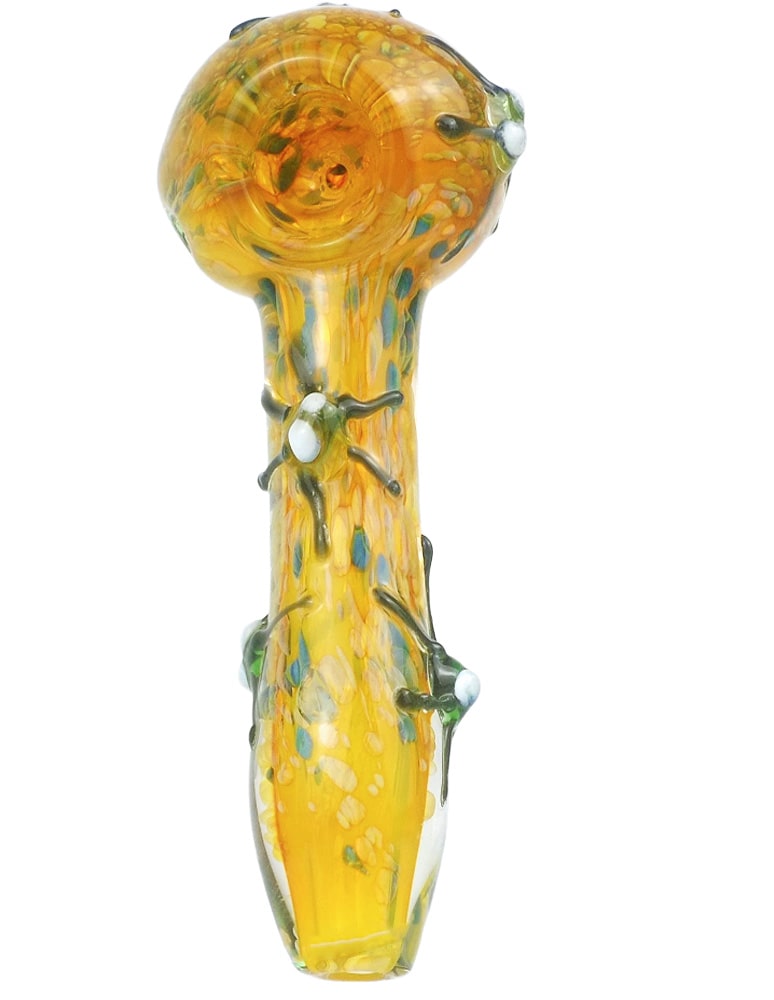 5 inch tiny octopus glass spoon pipe