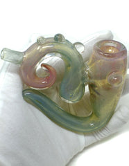 4" Tentacle Glass hand Pipe - Simple Glass Pipe