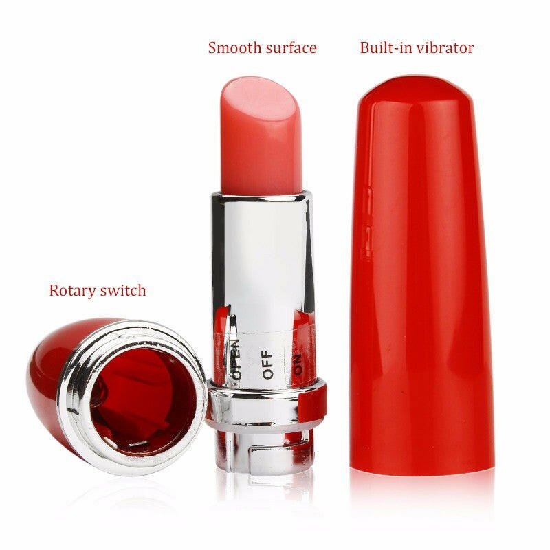 ShowJade Lipstick Bullet Vibrator Travel Mini Massager - Simple Glass Pipe