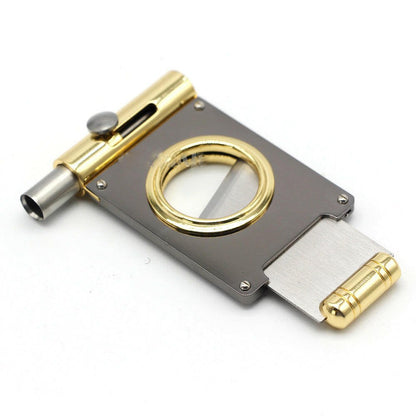 ShowJade compact cigar cutter punch alternate view