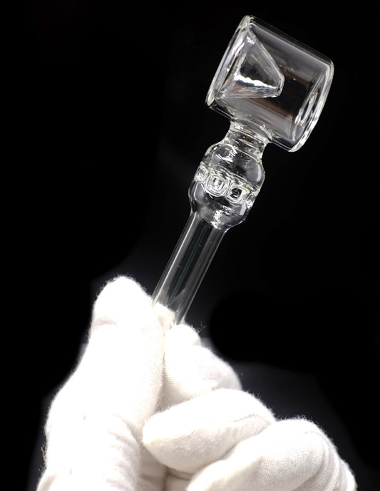 5" Flat Base Glass Oil Burner Pipe with bulk  Discounts