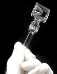 5" Flat Base Glass Oil Burner Pipe Bulk Discounts - Simple Glass Pipe