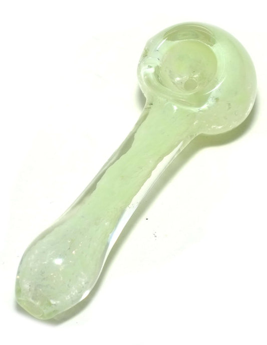4" Glass Slim Purple Spoon Pipe - Simple Glass Pipe