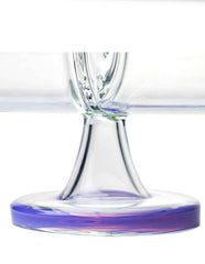 7.6" Infinity Waterfall Perc Glass Bong Invertible Gravity Pipe - Simple Glass Pipe