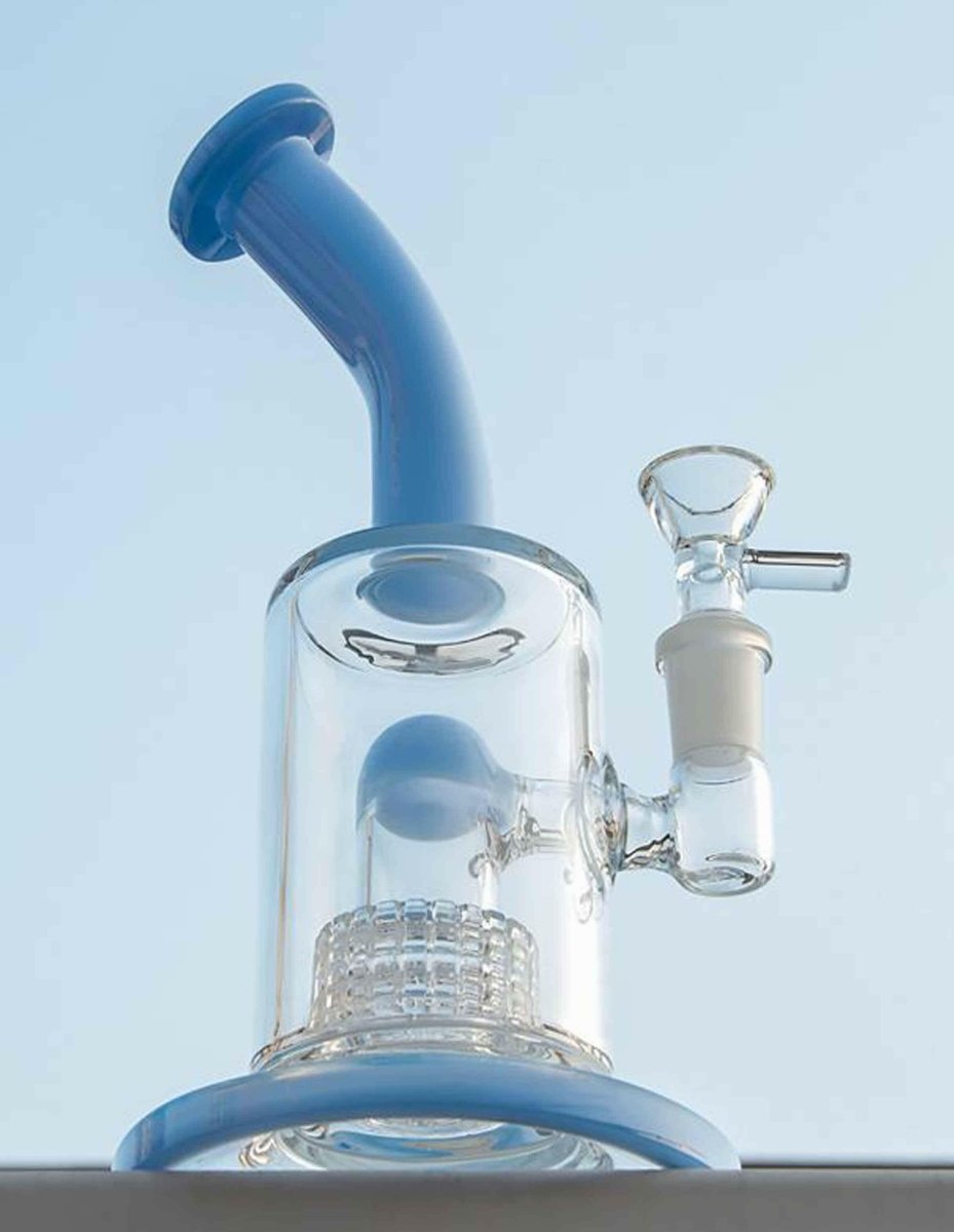 9" Matric Percualter Glass Water Pipe - Simple Glass Pipe