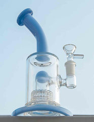 9" Matric Percualter Glass Water Pipe - Simple Glass Pipe