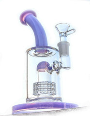 9" Matric Percualter Glass Water Pipe - Simple Glass Pipe