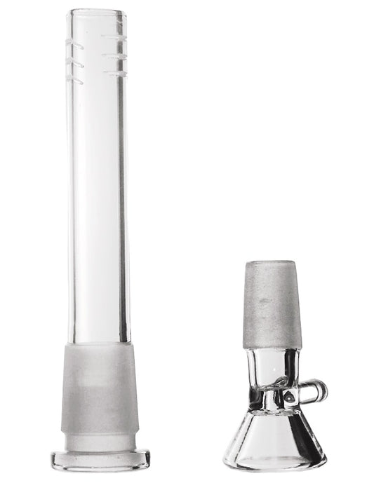 🌼 Rainbow Bloom Beaker Bong – Happy Looks, Easy Hits 10"