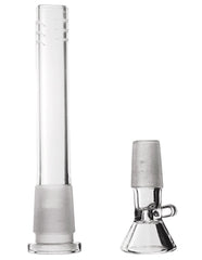 10"Straight Tube Clear Glass Water Pipe – Durable Design with RaptorGlass