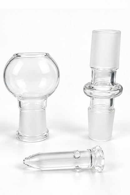 clear 18mm glass dome sets