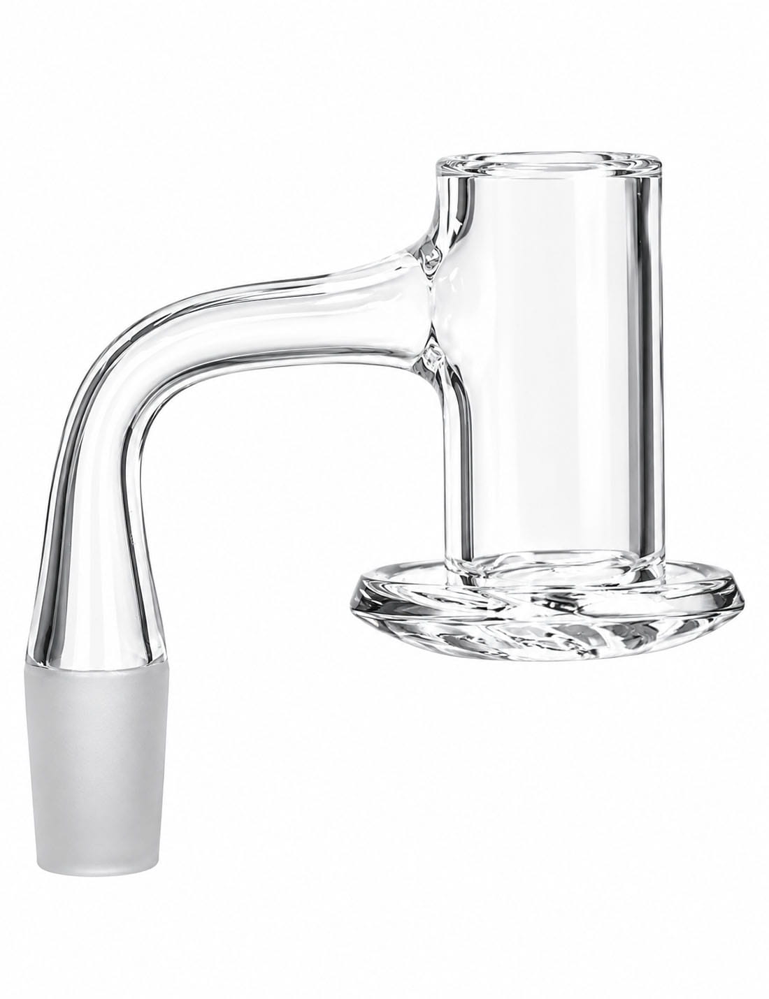 14mm quartz blender banger with wide bottom dish