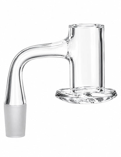 14mm quartz blender banger with wide bottom dish