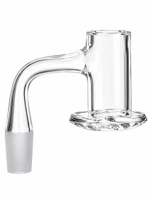 14mm quartz blender banger with wide bottom dish