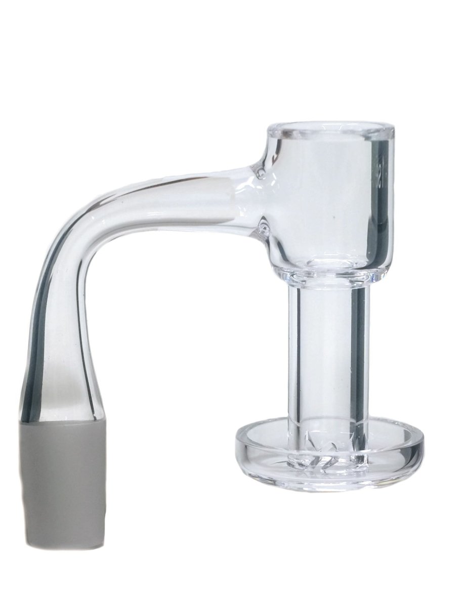 Quartz 90 Degree Terp Slurper Banger Flat Top - Simple Glass Pipe