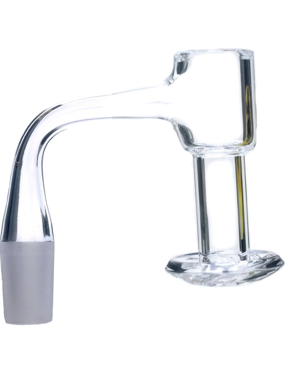 Double-wall 90-degree quartz terp slurper alternate view