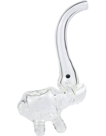 Long-nose elephant glass pipe alternate size view