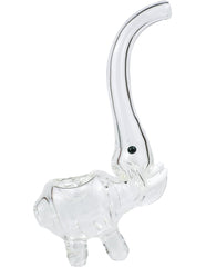 6" Long Nose Elephant Glass Pipe