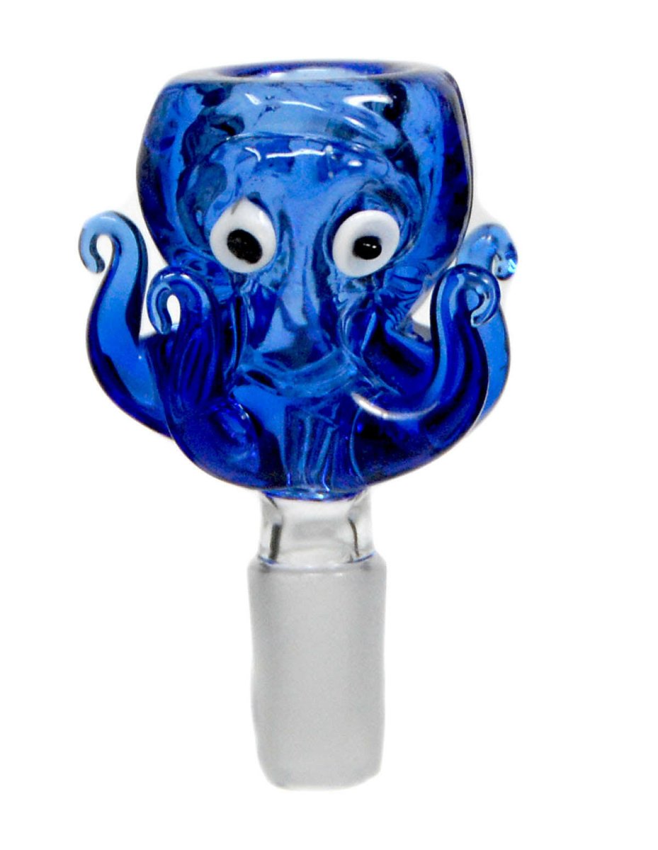 Octpus Squid Glass on Glass Bowl - Simple Glass Pipe